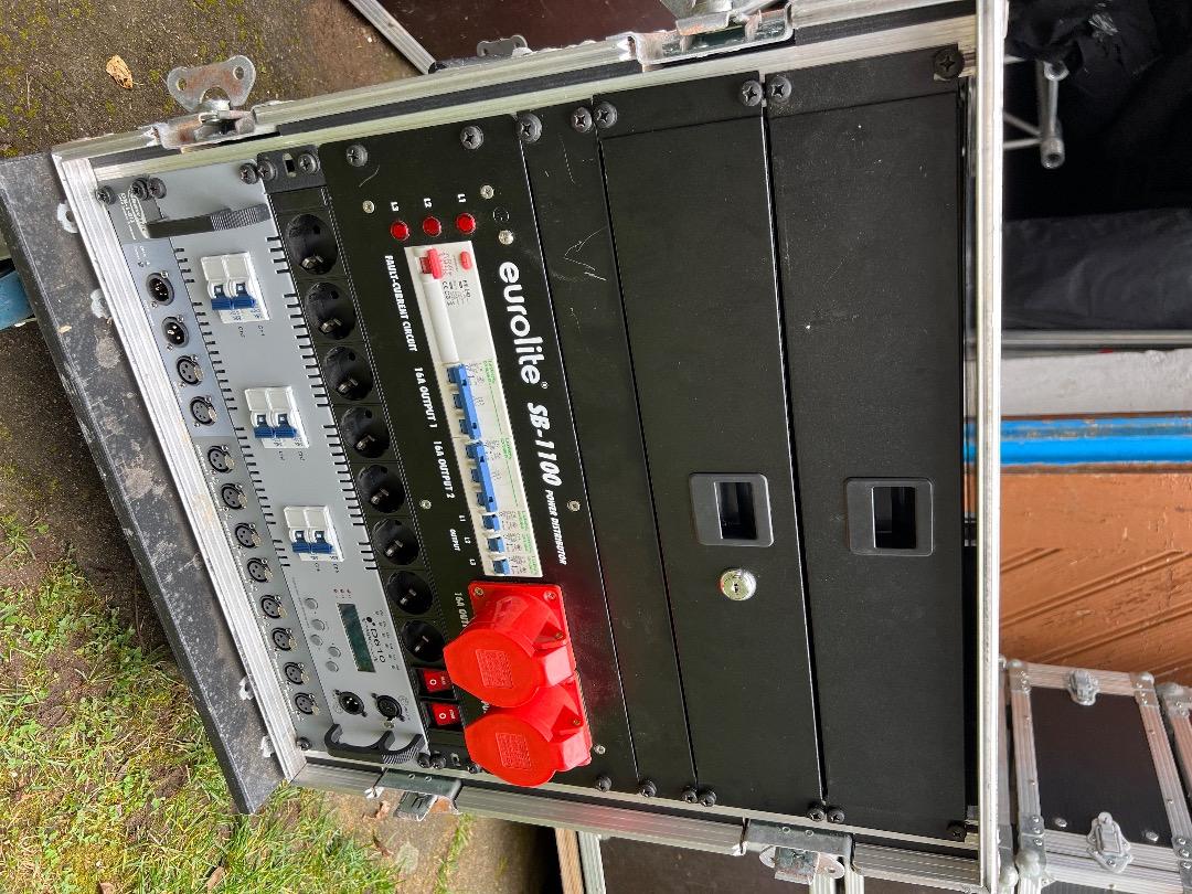 Licht Rack Stromverteilung+Dimmer+DMX Splitter | 1000 EUR - Gebrauchte